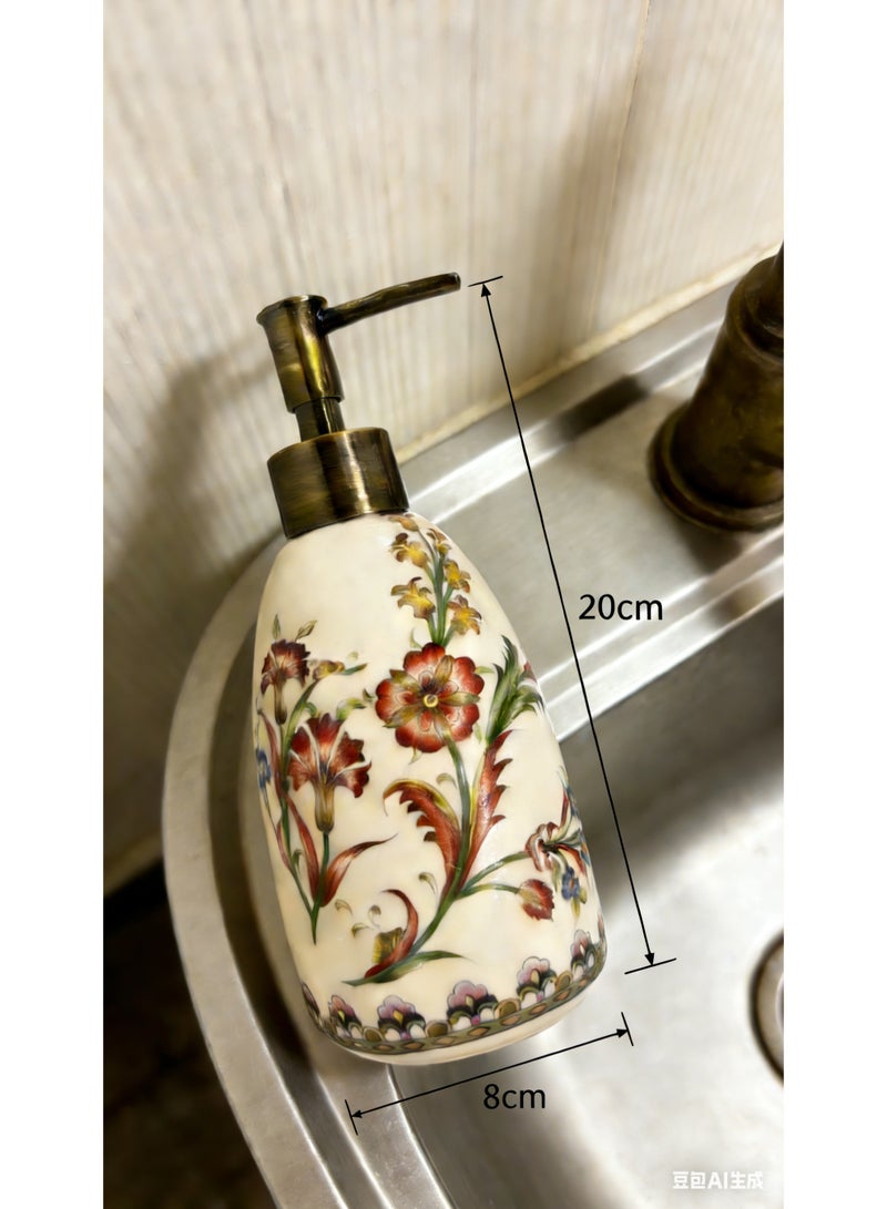 bbet Elegant Ceramic Soap Dispenser, Modern European Design for Home & Bathroom - Image 5